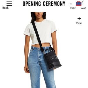 Opening ceremony mini canvas tote